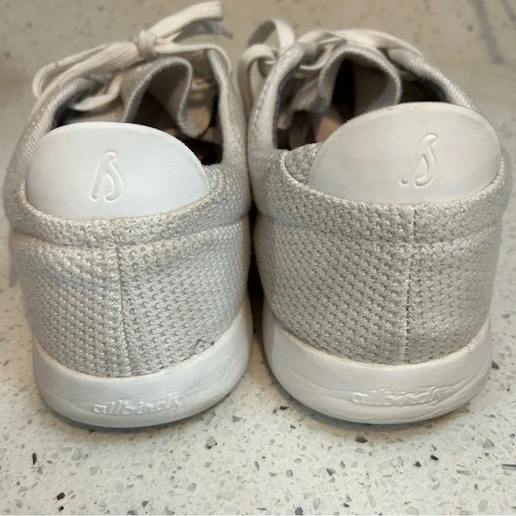 Allbirds Tree Piper White Lace Up Casual Sneaker - Picture 5 of 12